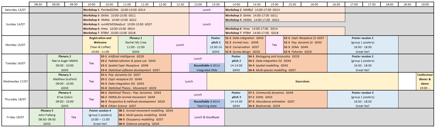 Conference Programme ISEC 2024